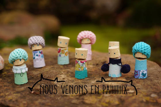 Personnage En Bouchon De Liege