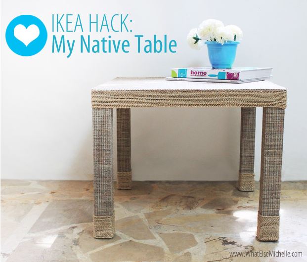 Idées DIY 7 façons de customiser une table Ikea Lack